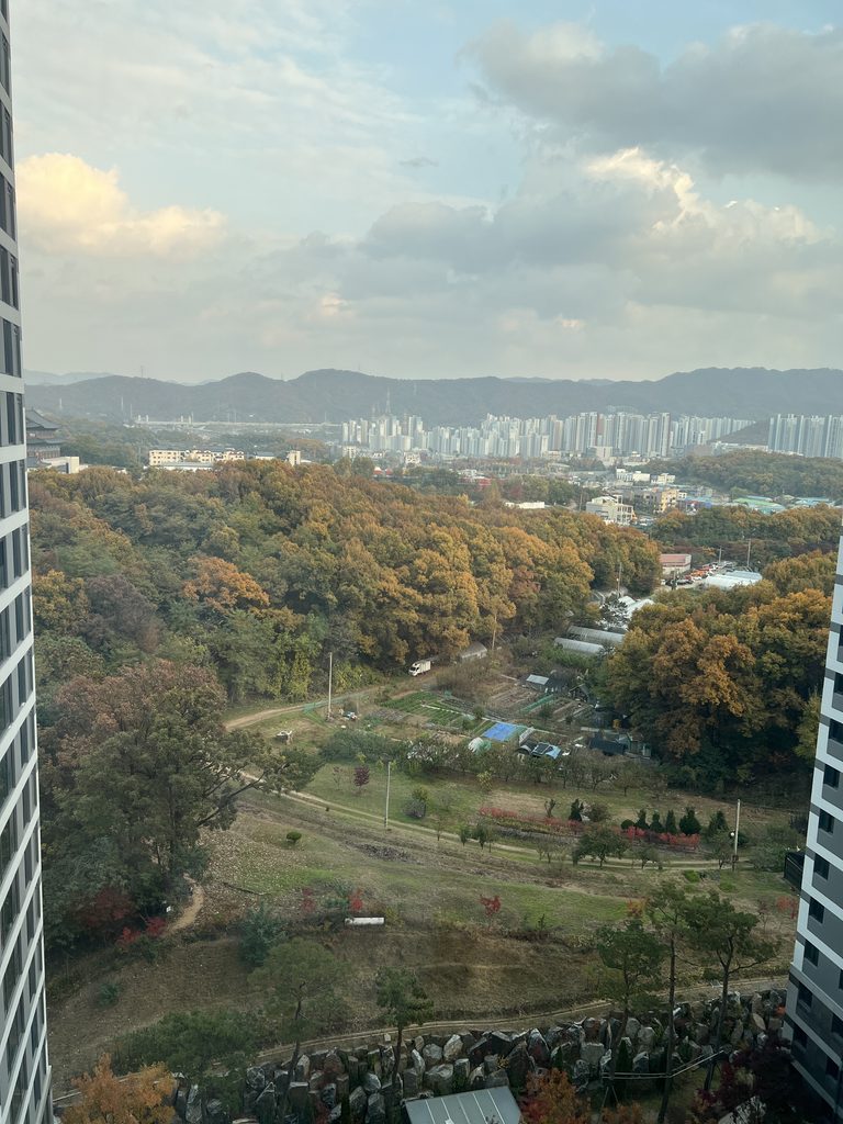 올림픽파크포레온 43평 B타입 고층 뷰
